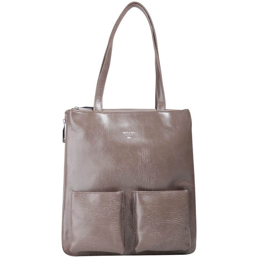 Matt & Nat Epea Tote Bag - Vegan - Taupe Color - Picture 2 of 11